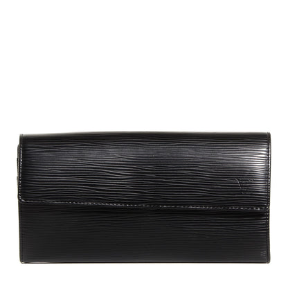 Louis Vuitton Epi Sarah Wallet Black 1 of 7