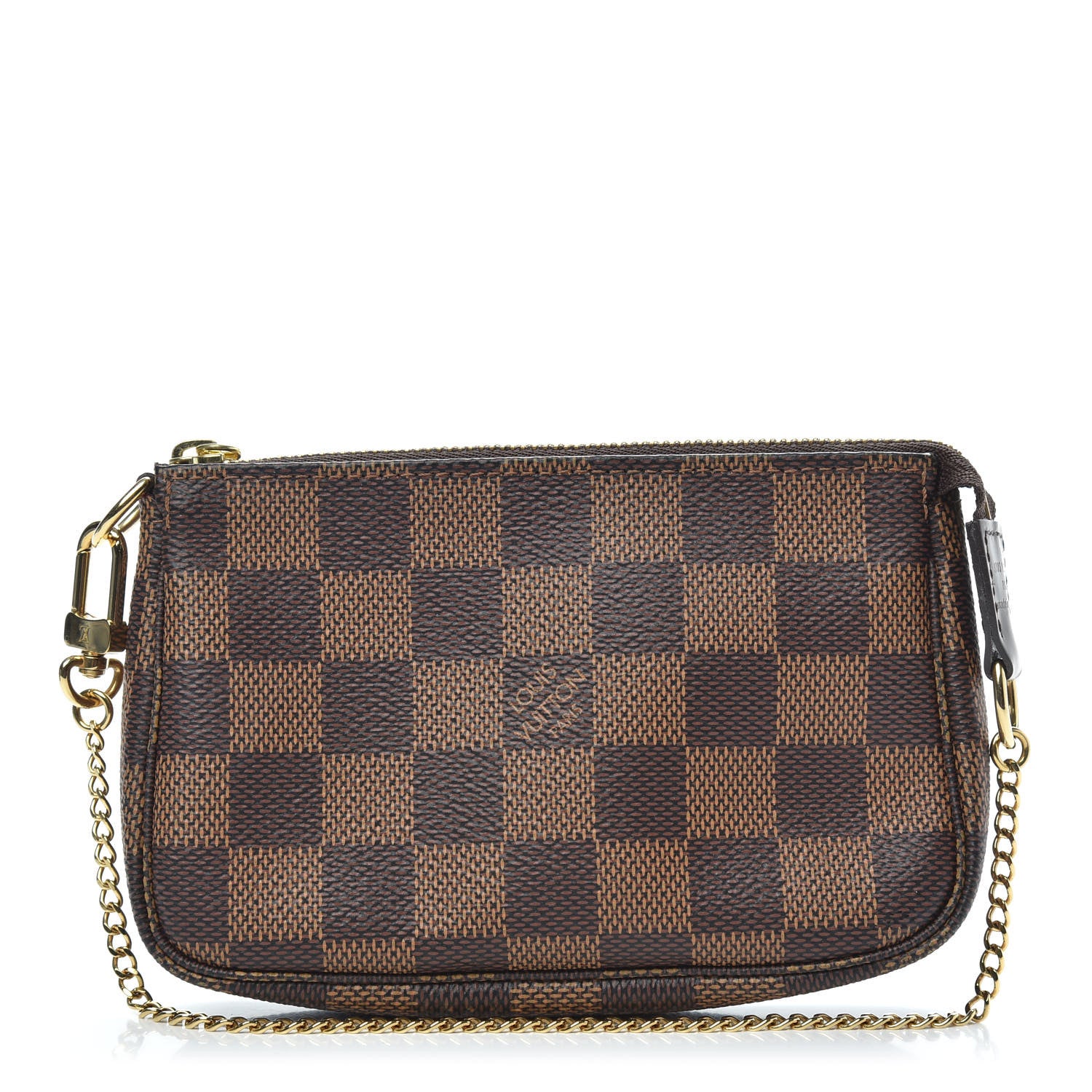 Louis Vuitton Damier Ebene Mini Pochette Accessories 1 of 9