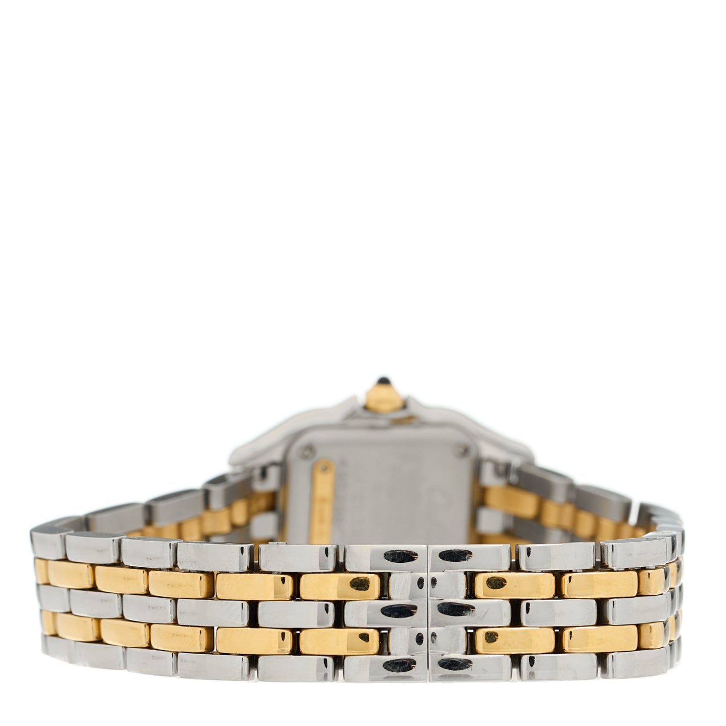 Stainless Steel 18K Yellow Gold 22mm Panthere Quartz Watch