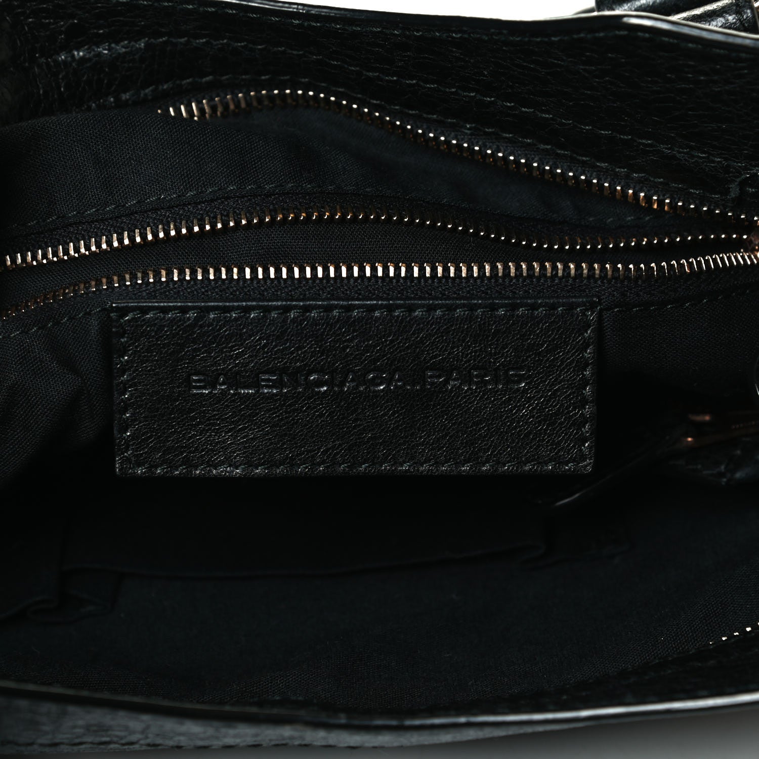 Balenciaga Agneau Giant 12 Rose Gold Hardware Town Black 6 of 9