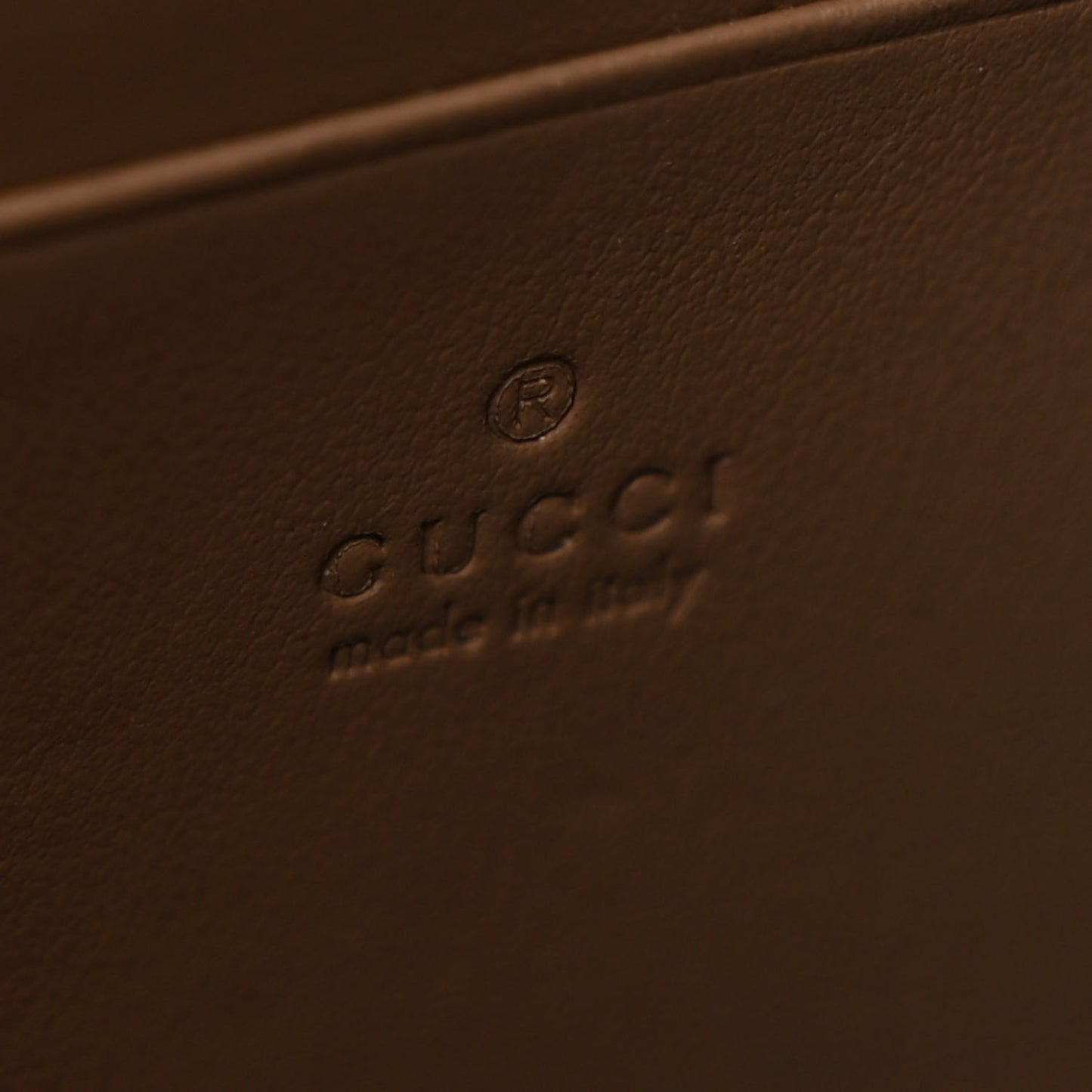 GG Supreme Monogram Mini Dionysus Chain Wallet Beige Taupe