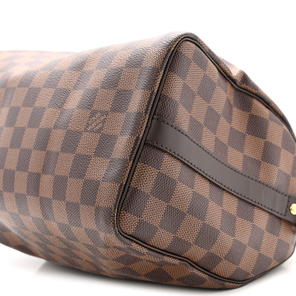 Louis Vuitton Damier Ebene Speedy Bandouliere 25 9 of 11