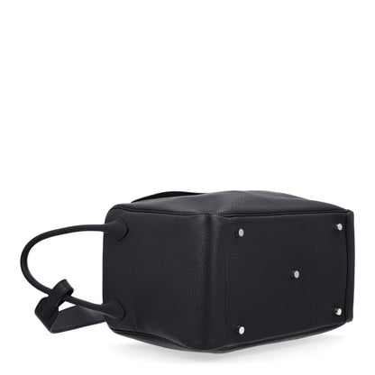 Hermes Taurillon Clemence Lindy 34 Black 4 of 10