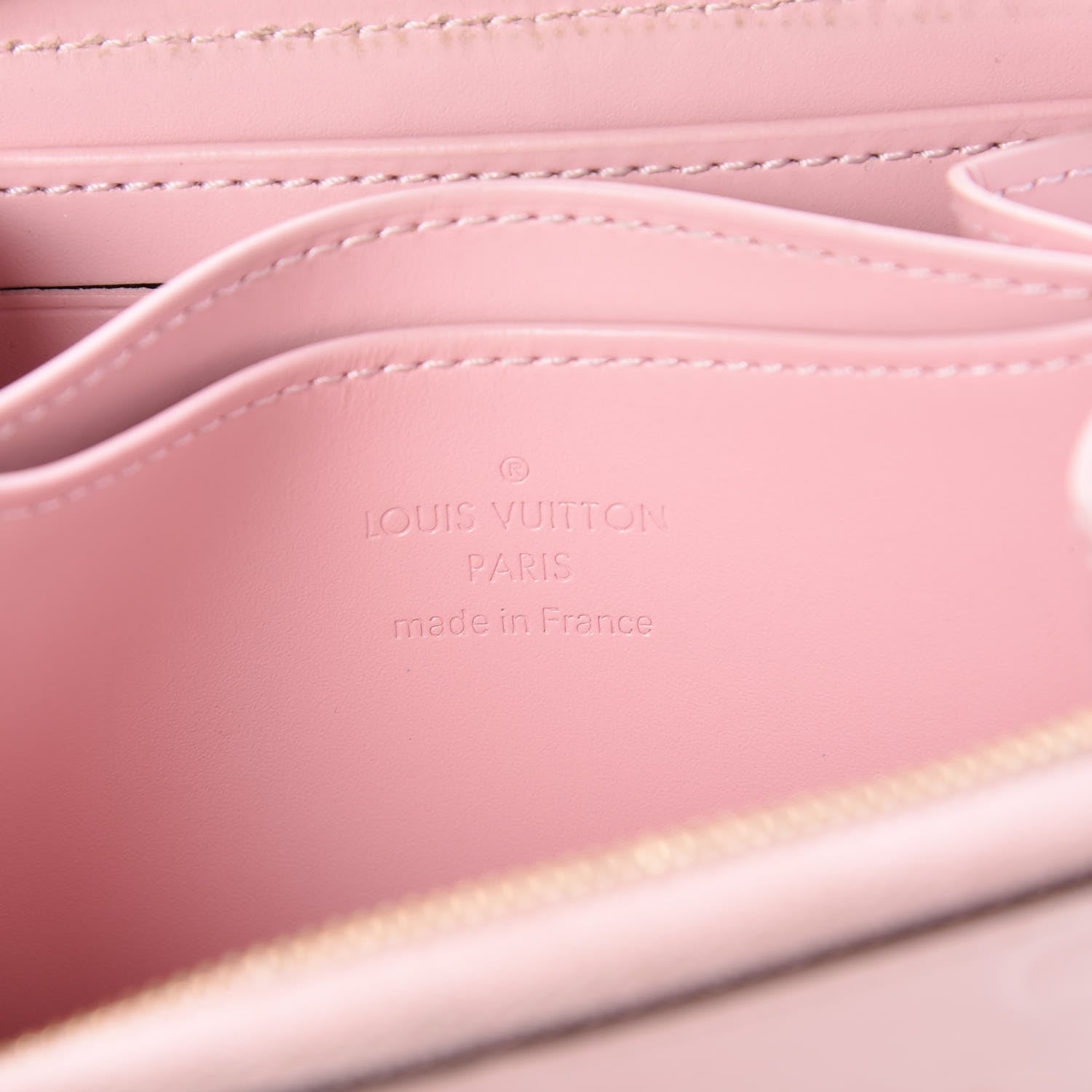 Louis Vuitton Vernis Zippy Coin Purse Rose Ballerine 6 of 11