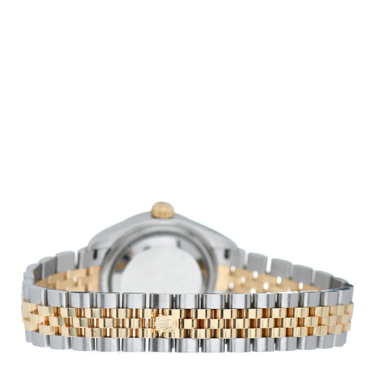 Stainless Steel 18K Yellow Gold Diamond 28mm Oyster Perpetual Datejust Watch Champagne 279173