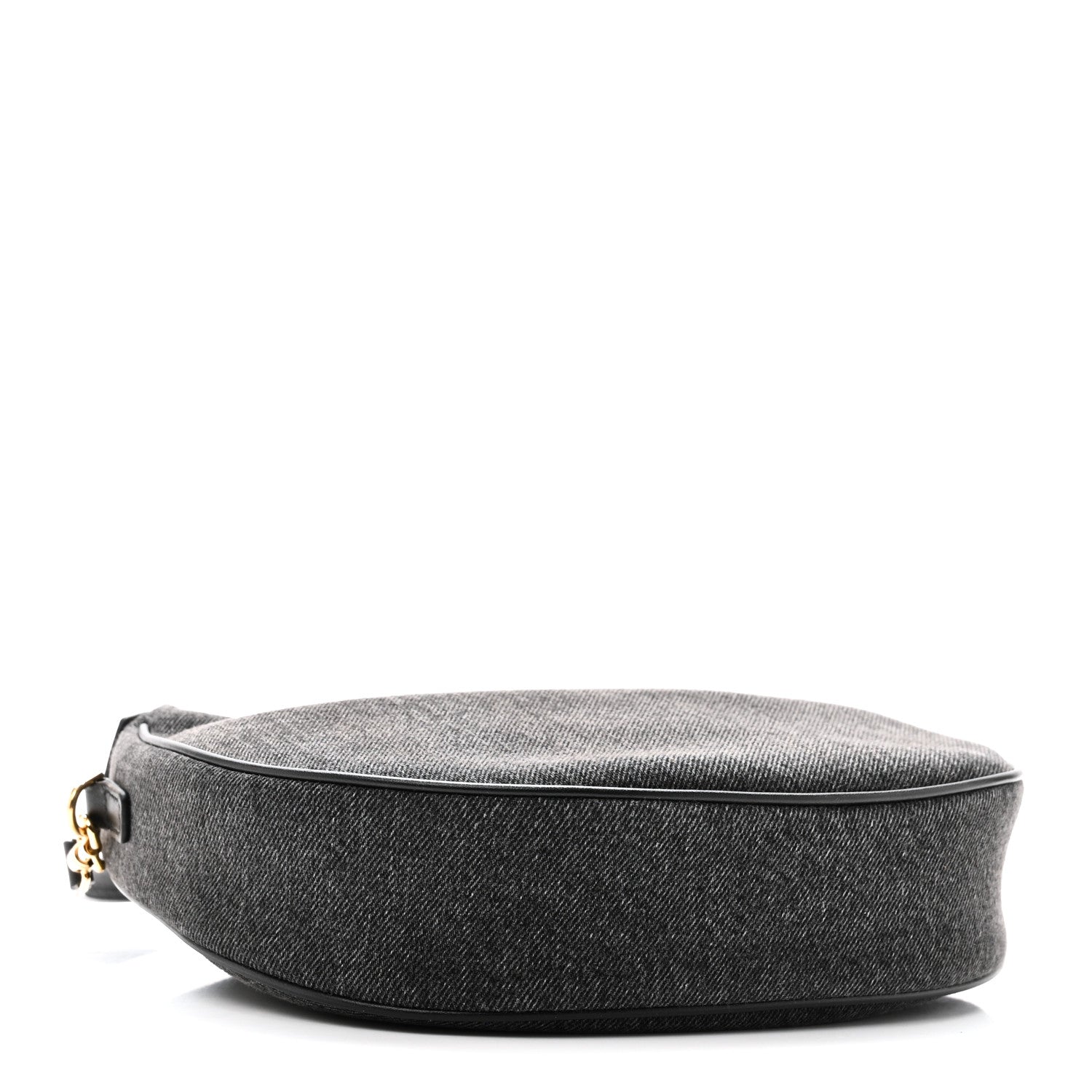 Celine Denim Teen Lulu Shoulder Bag Dark Grey 4 of 8