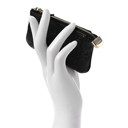 Gucci Guccissima Key Case Black 2 of 8