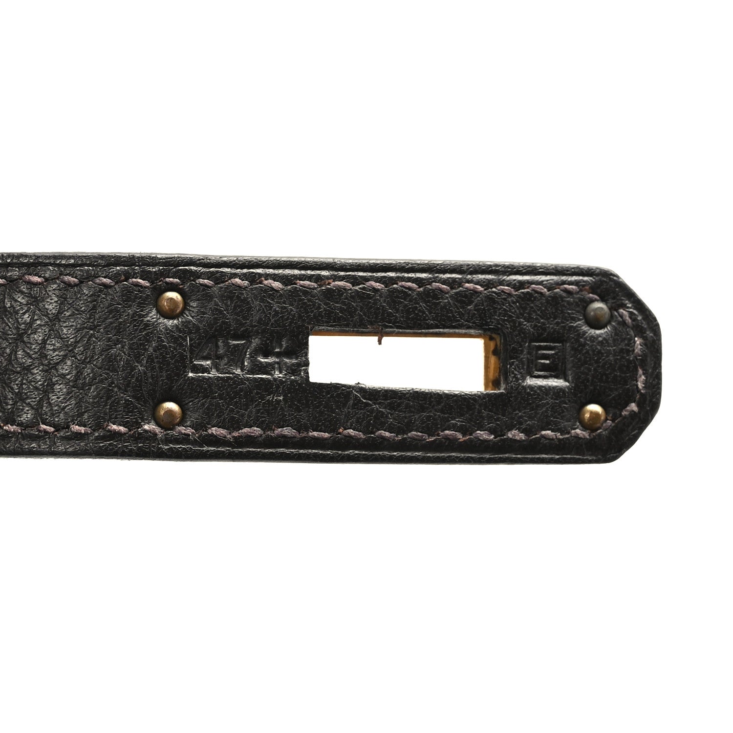 Hermes Taurillon Clemence Birkin 35 Chocolate 6 of 11