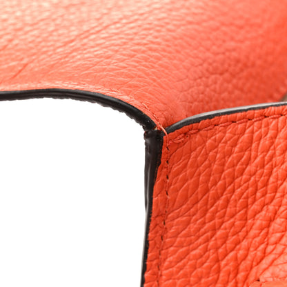 Chloe Grained Calfskin Small Marcie Saddle Bag Rusted Orange 13 of 17