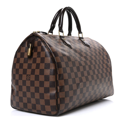 Louis Vuitton Damier Ebene Speedy 35 3 of 11