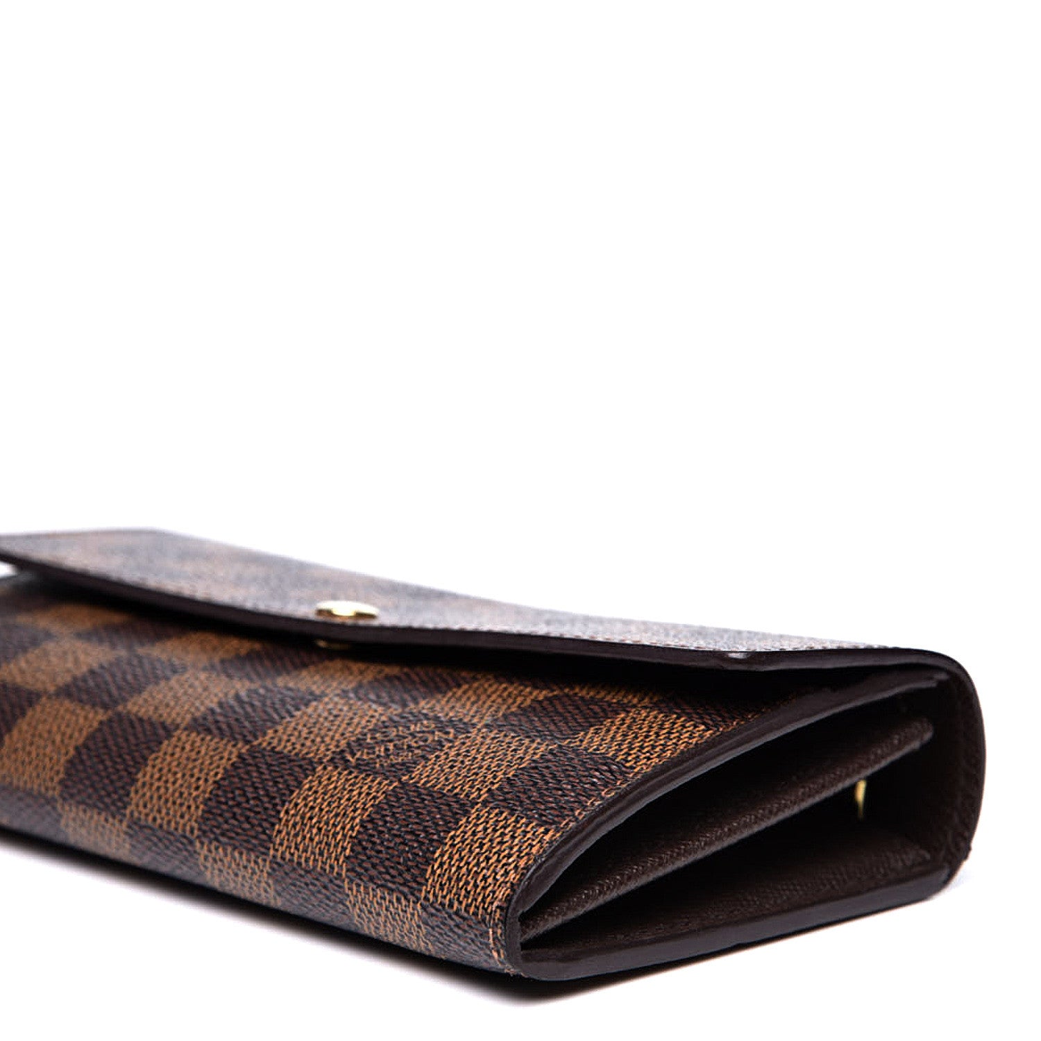 Louis Vuitton Damier Ebene Sarah Wallet 9 of 10