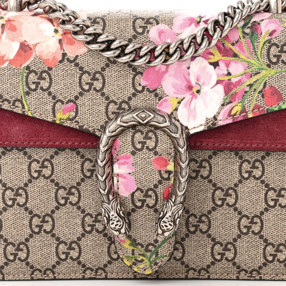 Gucci GG Supreme Monogram Blooms Mini Dionysus Shoulder Bag Beige Multicolor Dry Rose 8 of 11