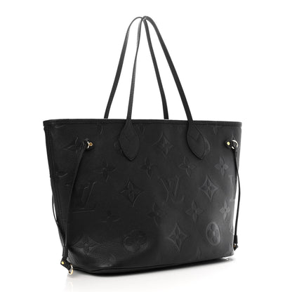 Louis Vuitton Empreinte Monogram Giant Neverfull MM Black 3 of 9