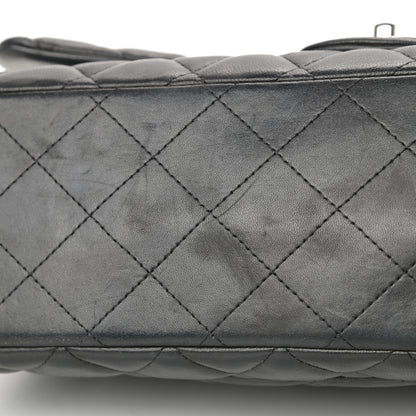 Chanel Lambskin Quilted Maxi Double Flap Black 21 of 25