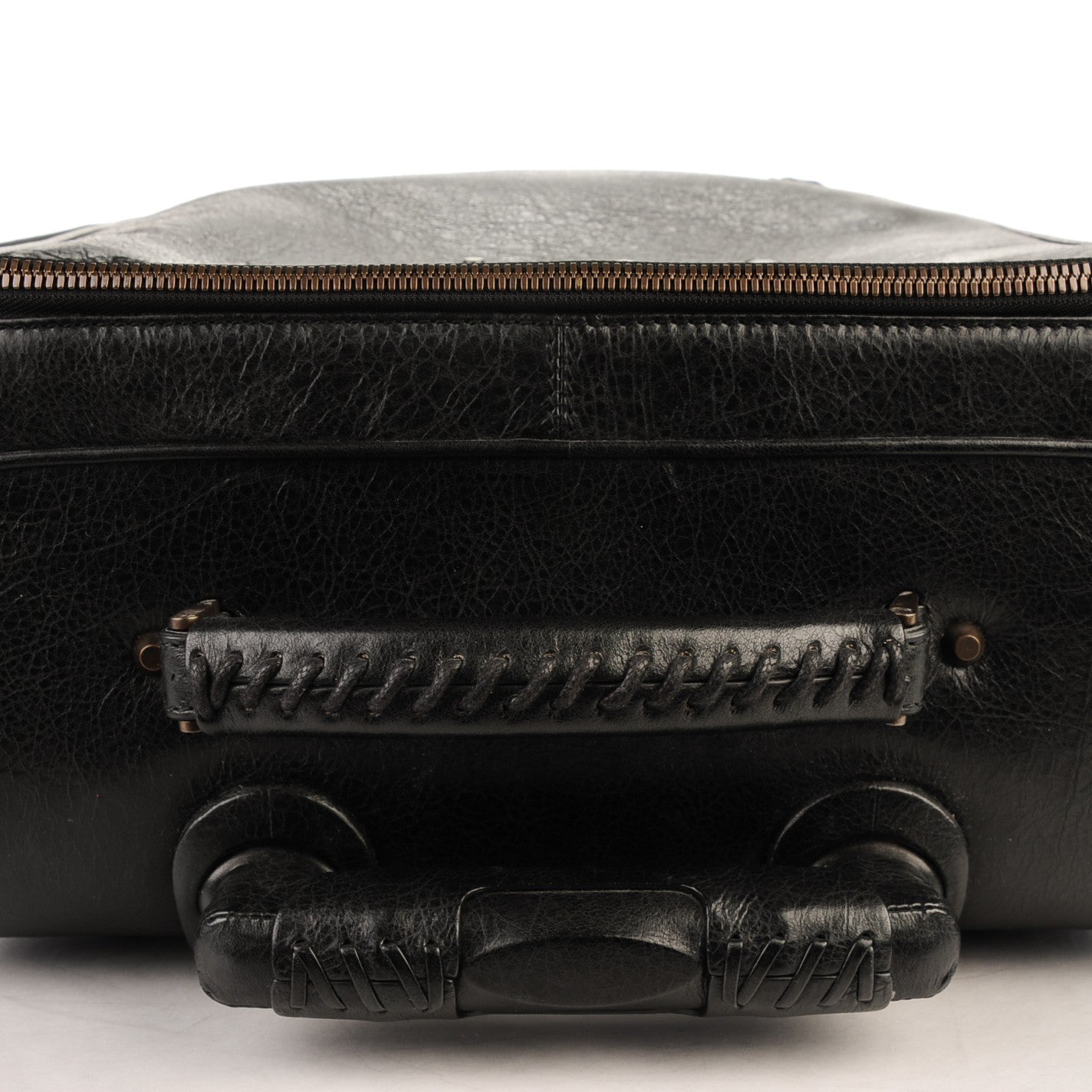 Balenciaga Agneau Classic Hardware Voyage Carry On Trolley Black 8 of 8