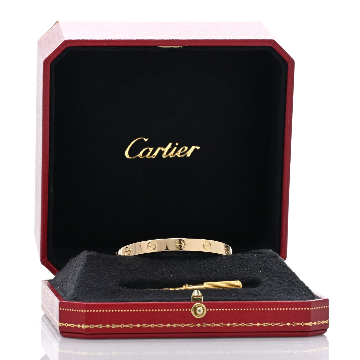 Cartier 18K Yellow Gold LOVE Bracelet 15 7 of 7