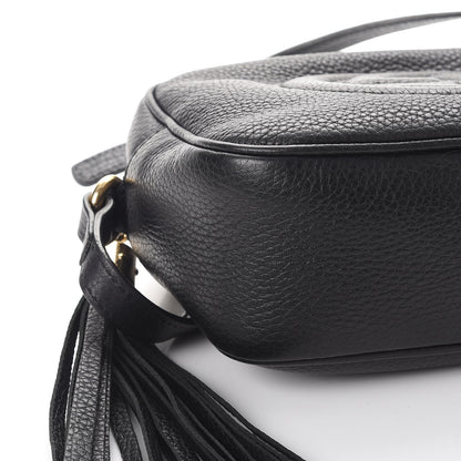 Gucci Pebbled Calfskin Small Soho Disco Bag Black 9 of 10
