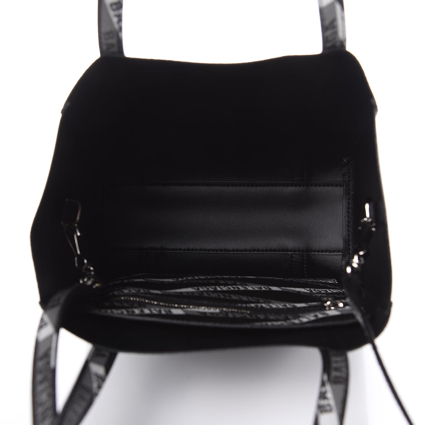 Coated Canvas Losange Monogram XXS Tote Black Grey