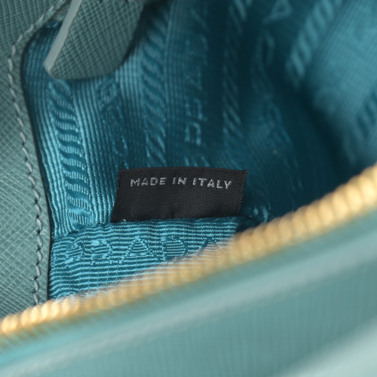 Prada Saffiano Medium Galleria Double Zip Tote Turchese 8 of 13