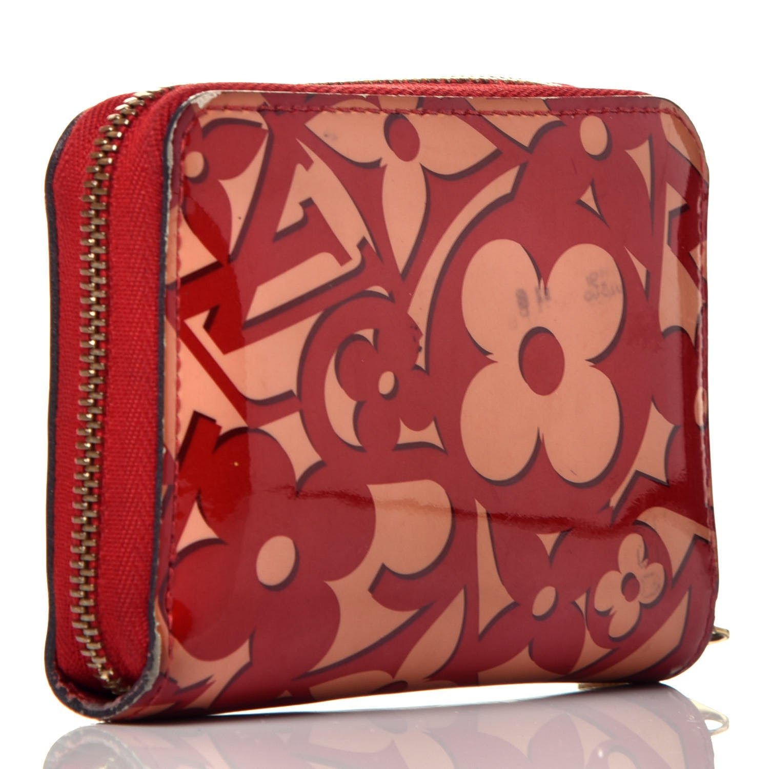 Louis Vuitton Patent Sweet Monogram Zippy Coin Purse Pomme D'Amour 3 of 7