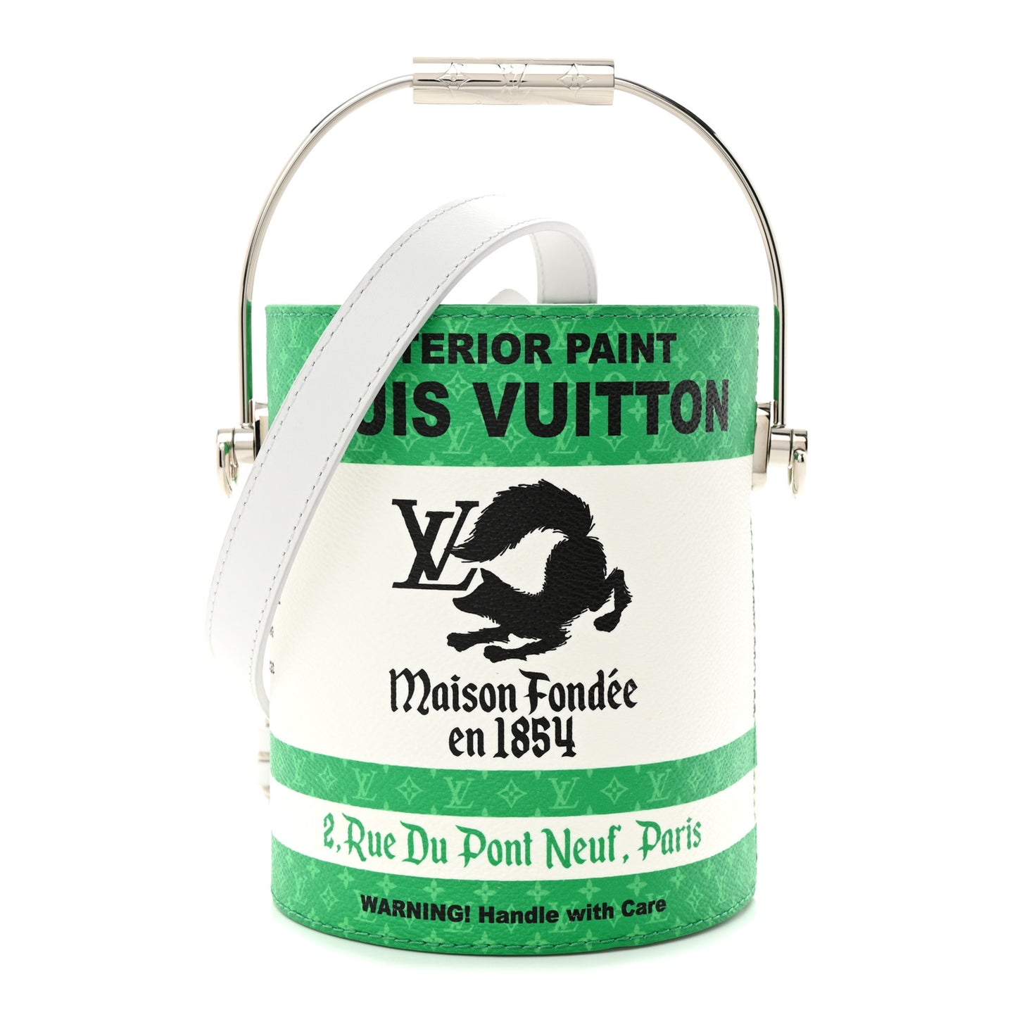 Monogram LV Paint Can Green