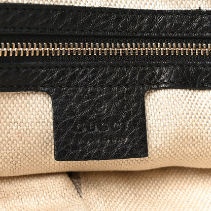 Gucci Pebbled Calfskin Small Soho Bowler Black 6 of 11