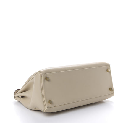 Hermes Swift Kelly Retourne 32 Parchemin 3 of 18