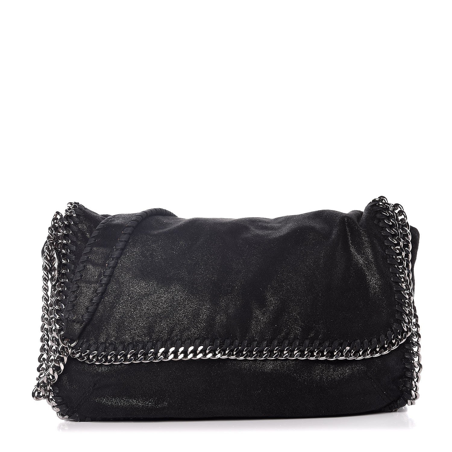 Stella McCartney Shaggy Deer Falabella Messenger Black 1 of 9