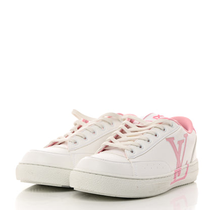 Louis Vuitton Calfskin Charlie Sneaker 37.5 White Rose Clair 3 of 7