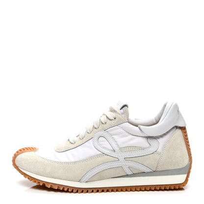 Loewe Nylon Suede Flow Retro Runner Sneakers  White 1 of 10