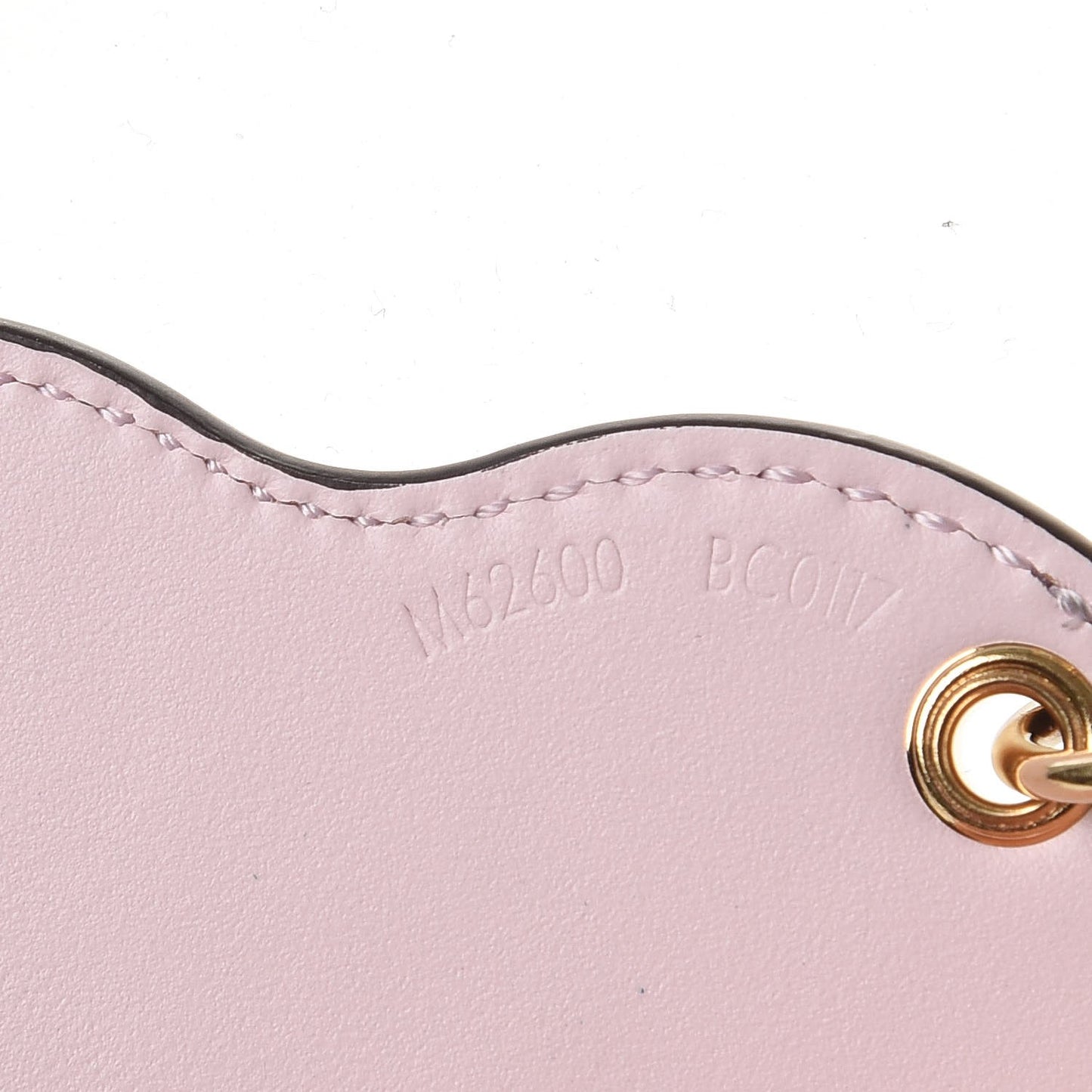 Vernis Degrade Heart Bag Charm Pink