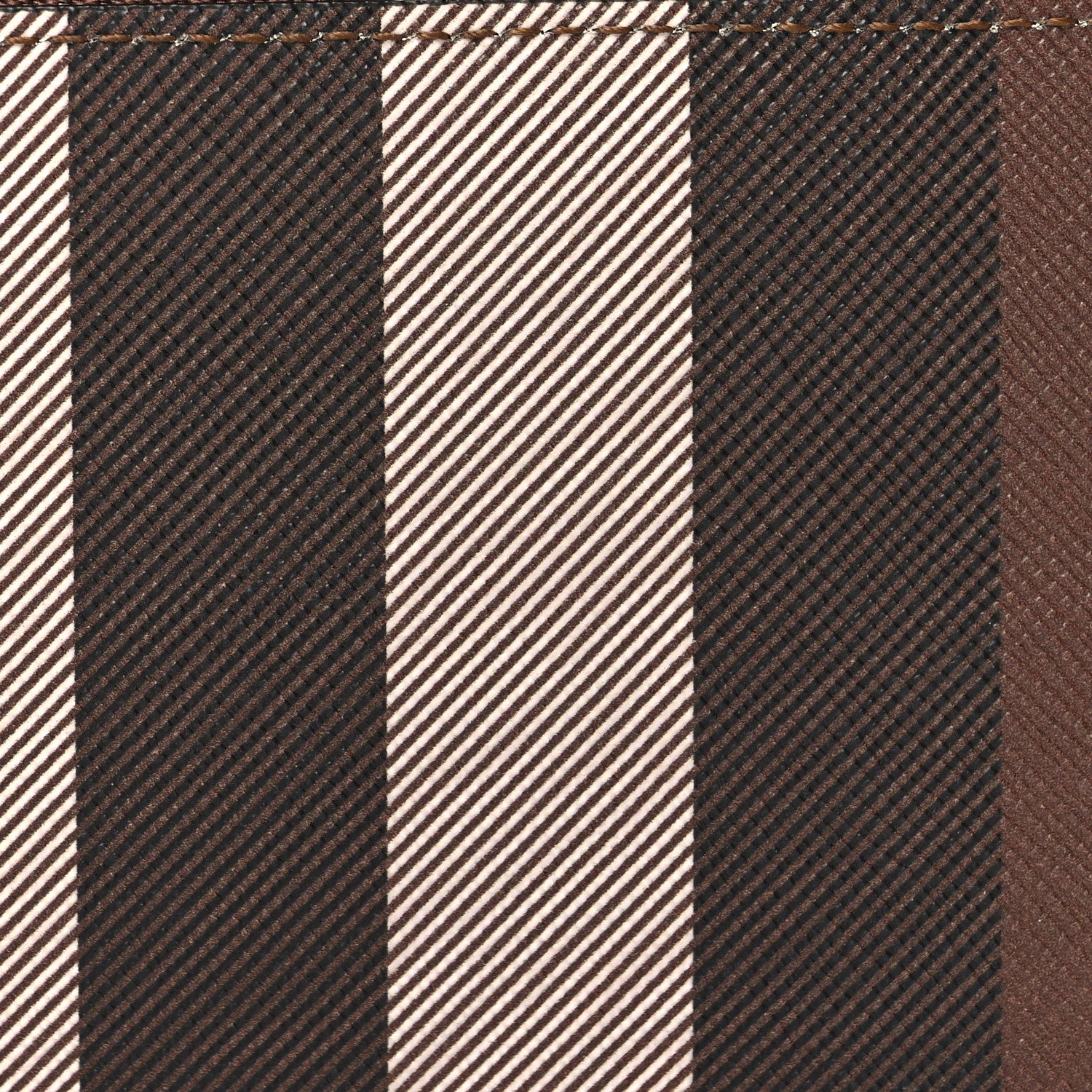 Burberry Kelbrook Exaggerated Check Canvas Card Case Birch Brown 7 of 7
