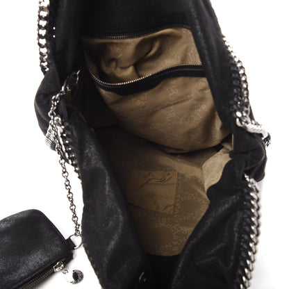 Stella McCartney Shaggy Deer Big Falabella Tote Black 5 of 10