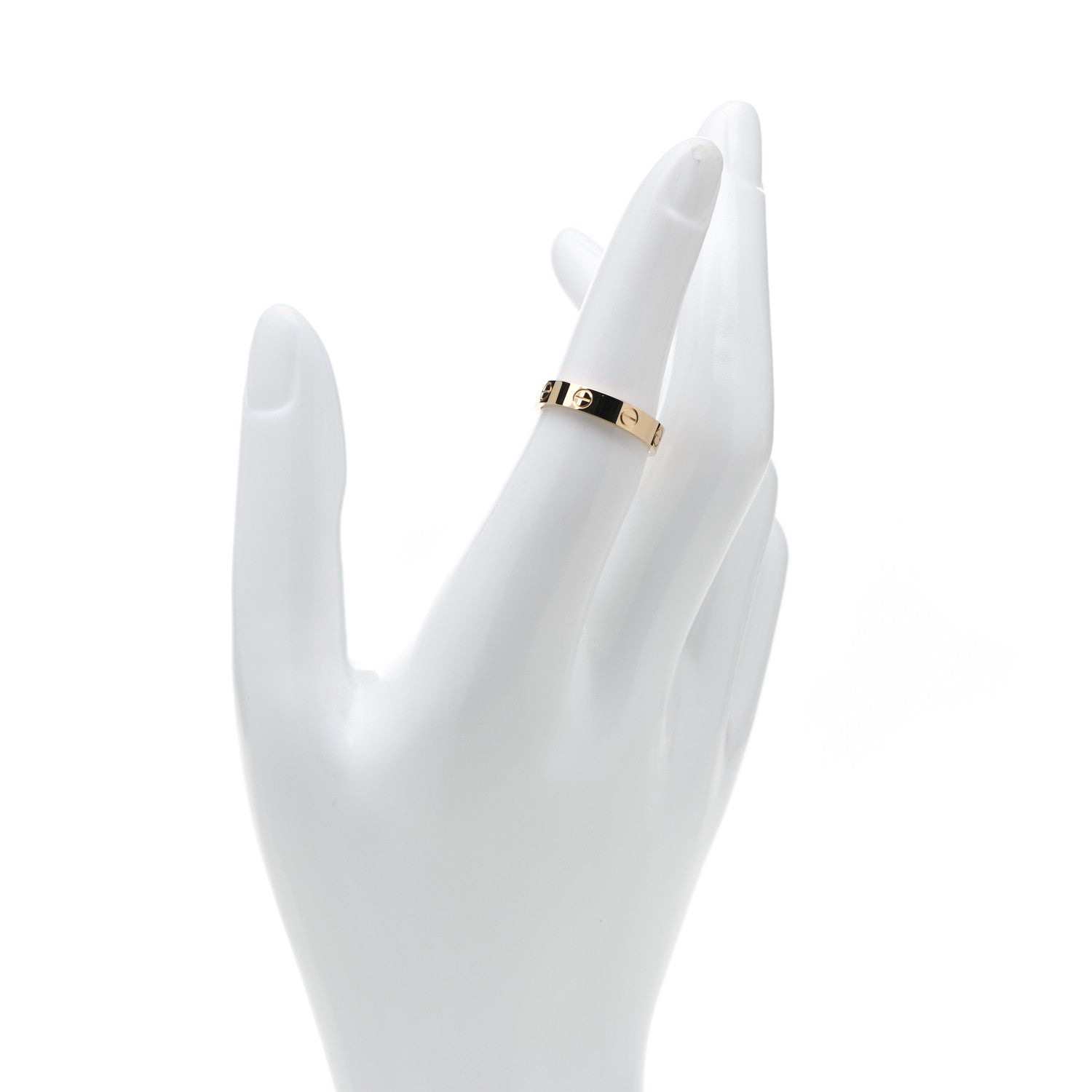 Cartier 18K Yellow Gold 3.5mm LOVE Wedding Band Ring 52 6 2 of 5