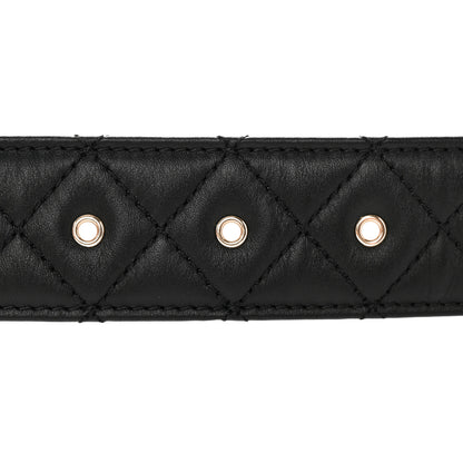 Chanel Lambskin Quilted CC Chain Belt 90/36 Black 3 of 9