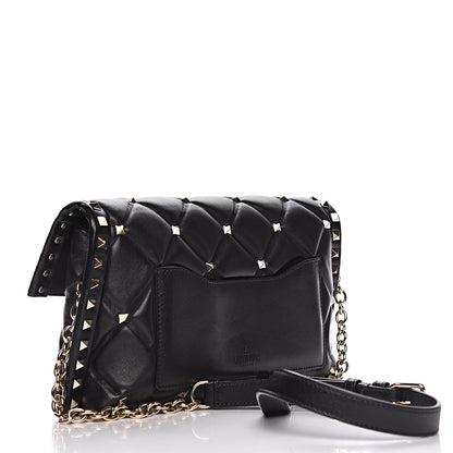 Valentino Garavani Nappa Candystud Crossbody Black 3 of 11