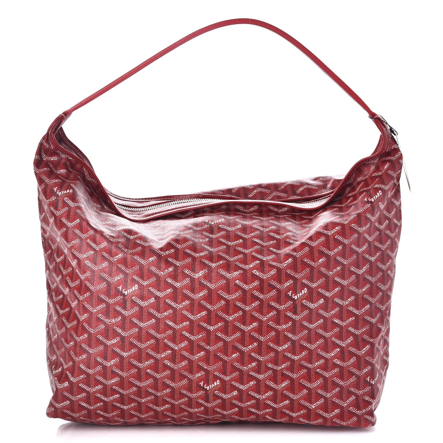 Goyard Goyardine Fidji Zip Hobo Red 1 of 7