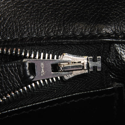 Hermes Evergrain Kelly Retourne 35 Black 7 of 19