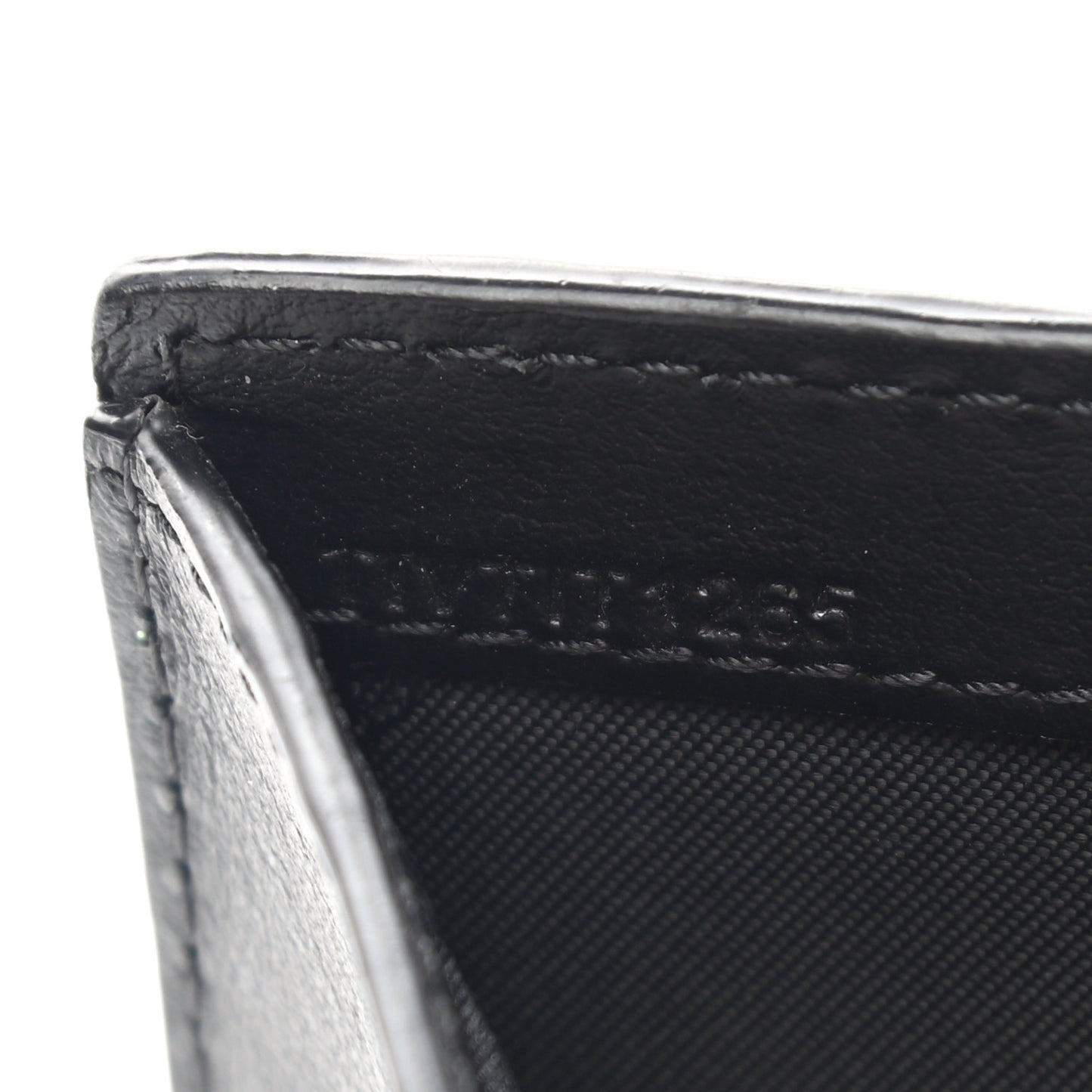 Vintage Check Folding Wallet Black