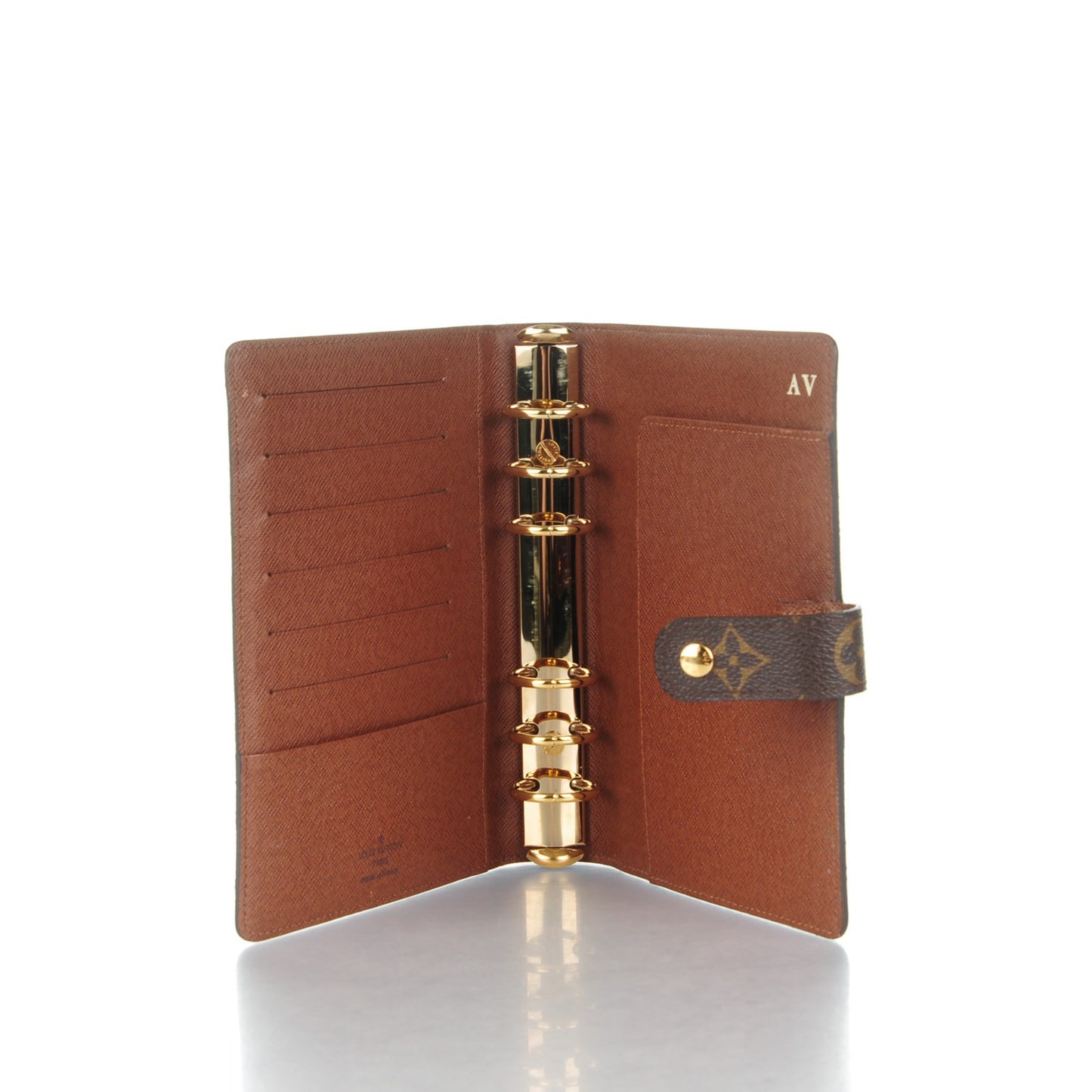 Monogram Medium Ring Agenda Cover