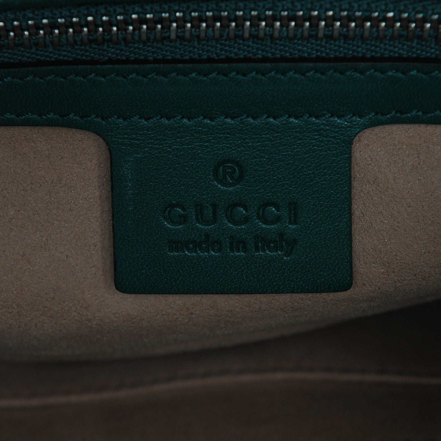 Gucci Calfskin Web Embroidered Small Dionysus Hobo Emerald Green 6 of 6