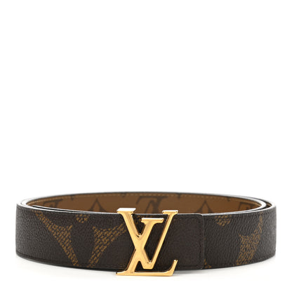 Louis Vuitton Giant Monogram 30mm LV Iconic Reversible Belt 85 34 1 of 9
