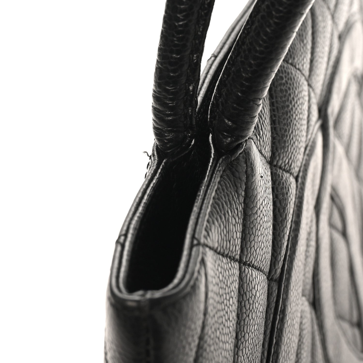 Chanel Caviar Quilted Medallion Tote Black 11 of 11