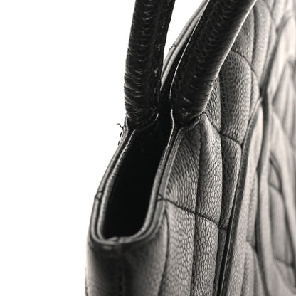Chanel Caviar Quilted Medallion Tote Black 11 of 11