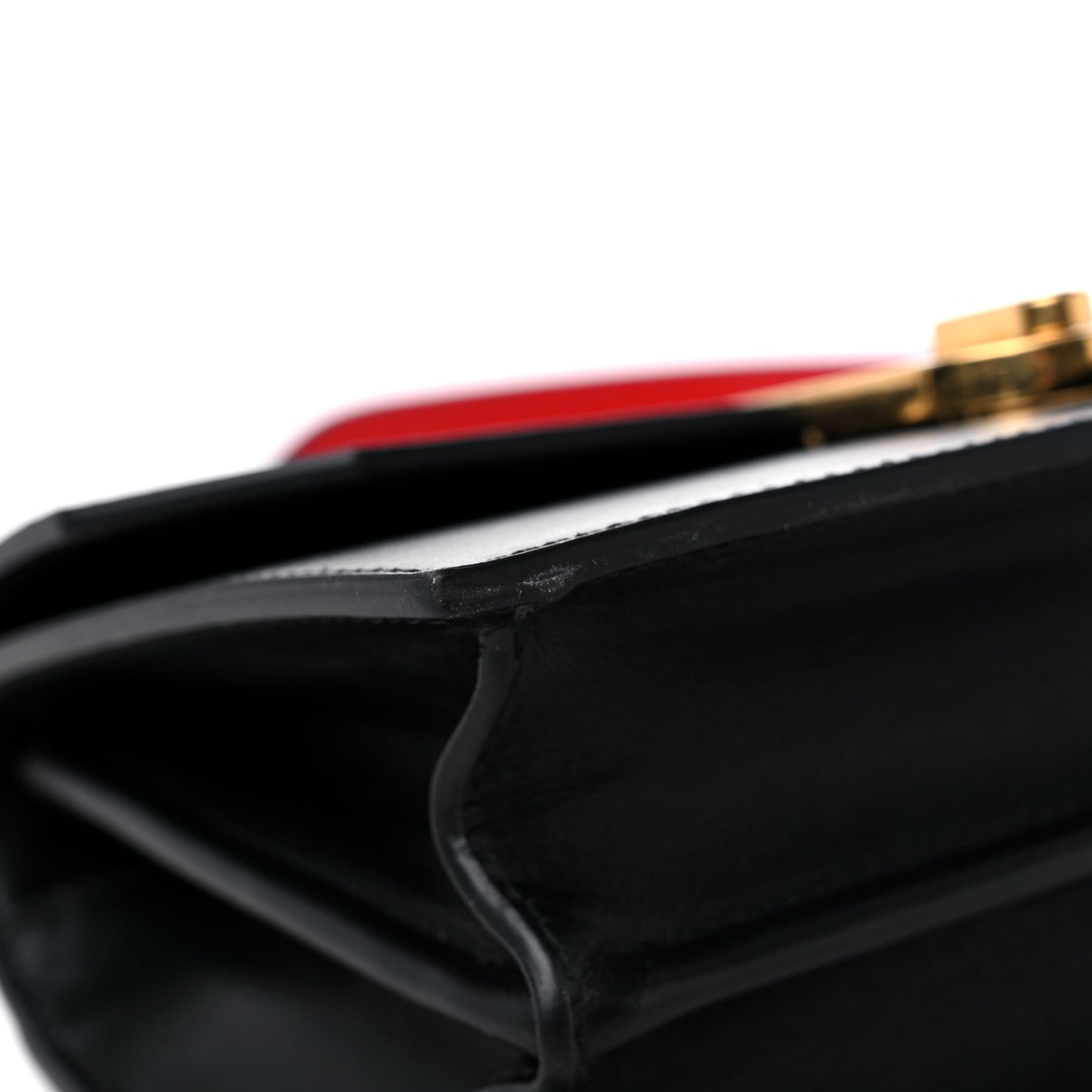 Calfskin Mini Elisa Shoulder Bag Black