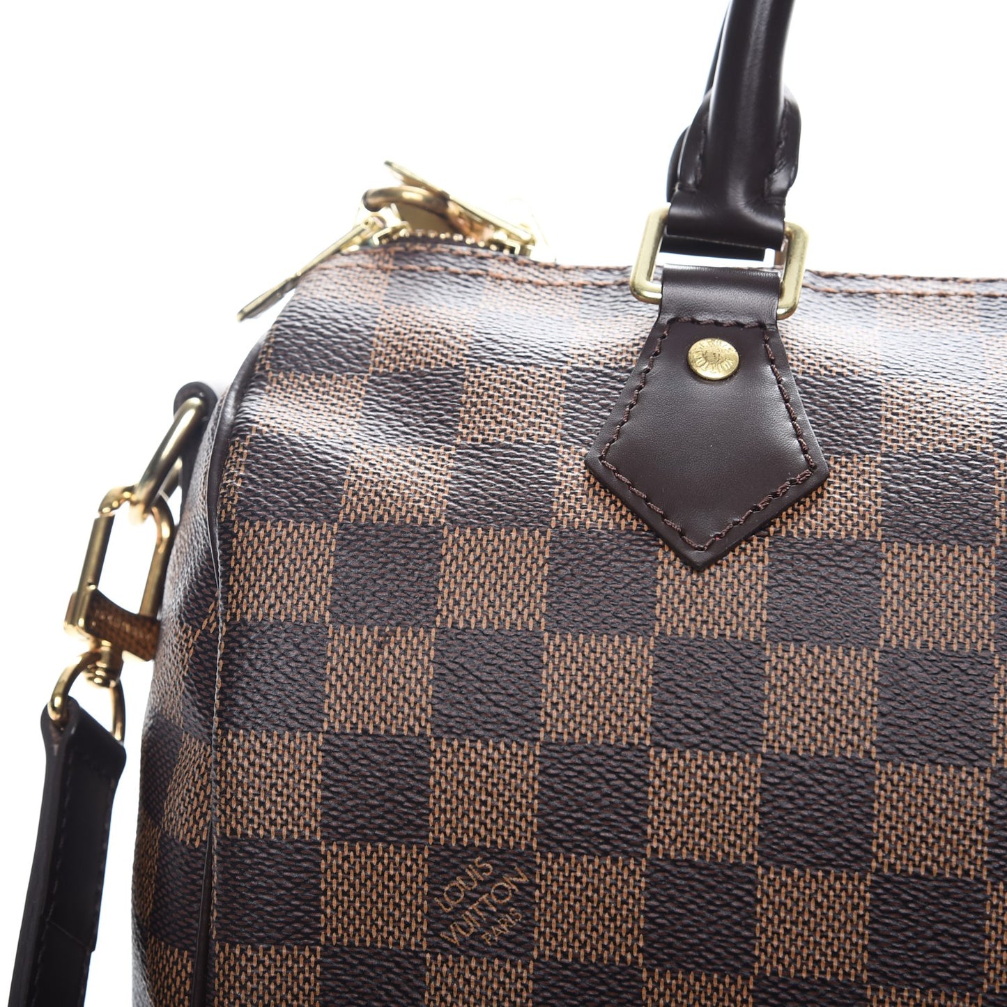 Damier Ebene Speedy Bandouliere 25