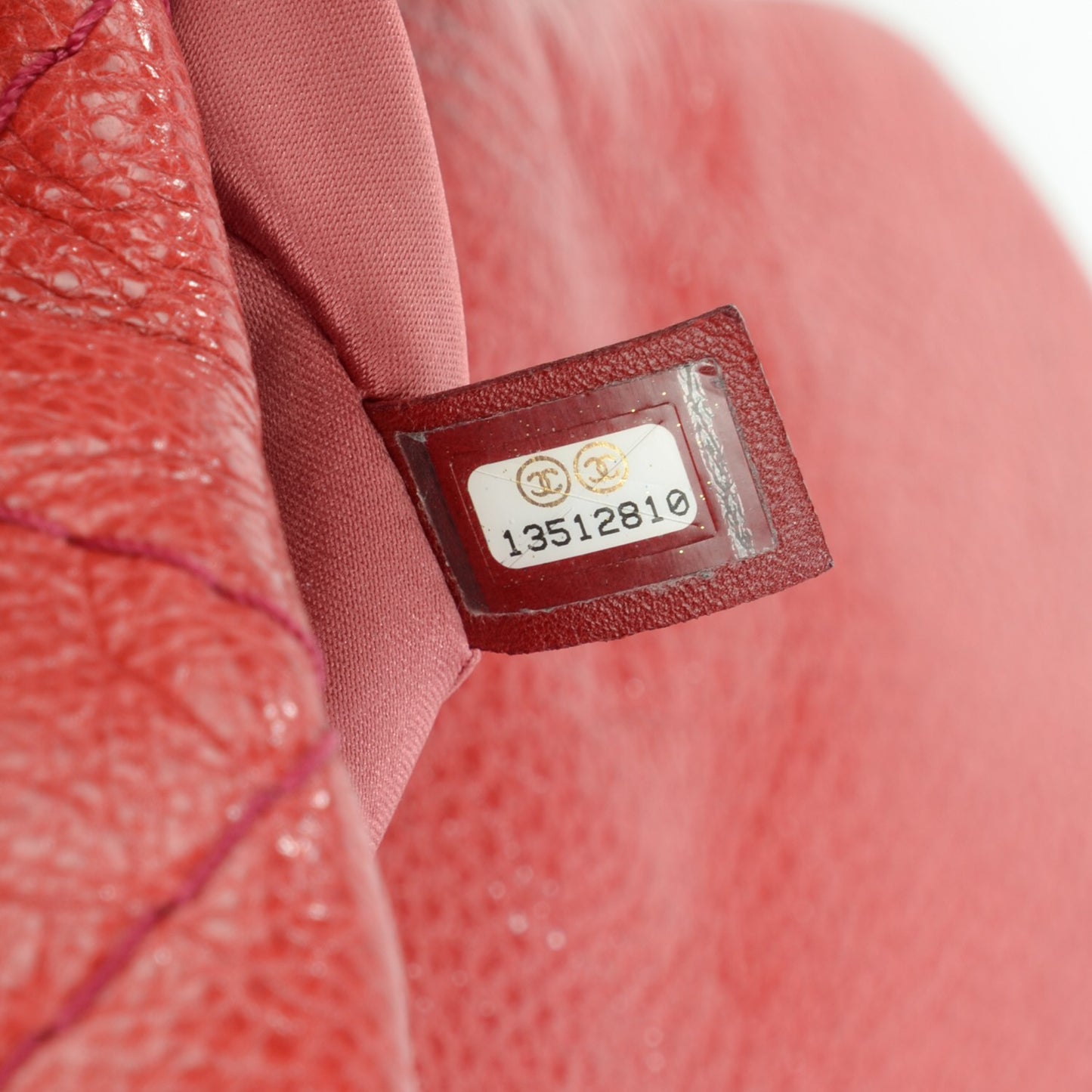 Glazed Calfskin On The Road Flap Red