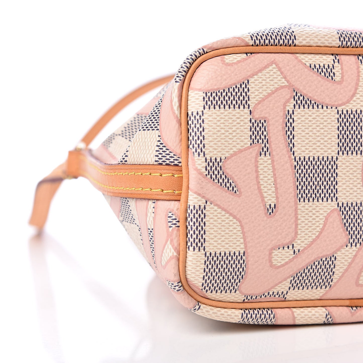 Damier Azur Tahitienne Nano Noe Rose Ballerine