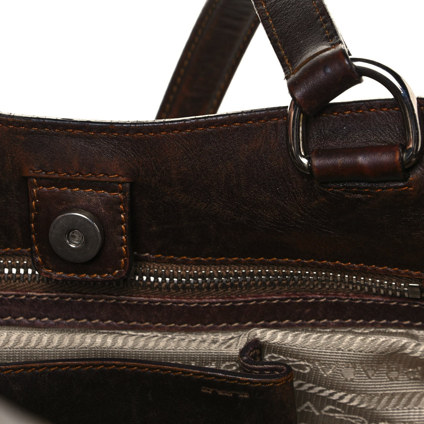 Jacquard Logo Tote Corda Moro