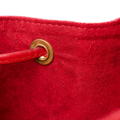 Louis Vuitton Epi Petit Noe Castillan Red 13 of 18